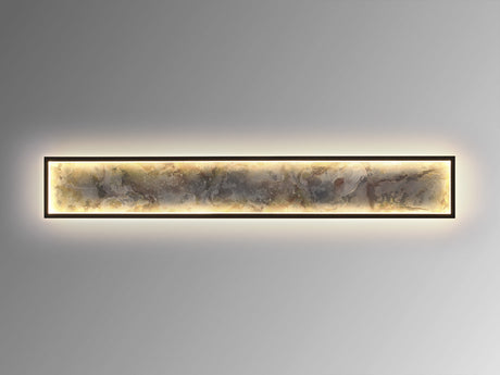 Plafón/Aplique de pared Schuller Stone LED negro y gris CCT vista 2