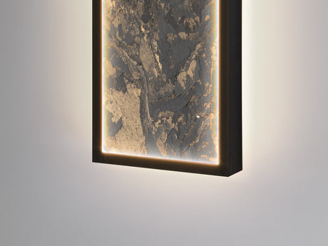 Plafón/Aplique de pared Schuller Stone LED negro y gris CCT vista 4