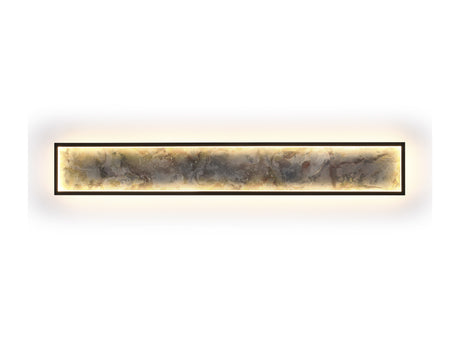 Plafón/Aplique de pared Schuller Stone LED negro y gris CCT ambiente