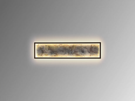 Plafón/Aplique de pared Schuller Stone LED negro y gris CCT vista 2