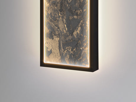 Plafón/Aplique de pared Schuller Stone LED negro y gris CCT vista 4