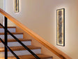 Plafón/Aplique de pared Schuller Stone LED negro y gris CCT 803526