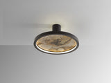 Plafón/Aplique de pared Schuller Stone LED negro y gris CCT Ø32cm vista 2