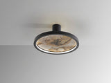 Schuller Stone Aplique/Plafón LED CCT negro D30 803641