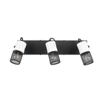 Foco Trio Tosh LED black and white 2700K 44cm 804300334