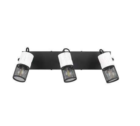 Foco Trio Tosh LED black and white 2700K 44cm 804300334