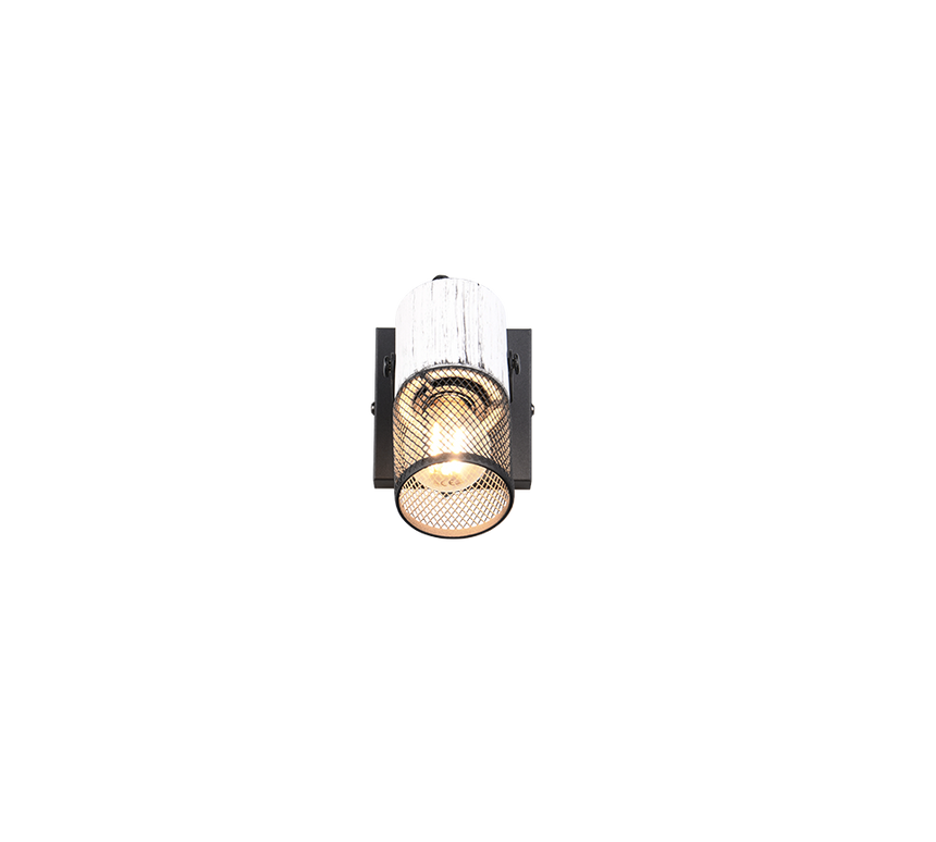Foco Trio Tosh LED black and white 2700K 9cm 804370134