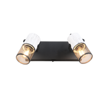 Foco Trio Tosh LED black and white 2700K 26cm 804370234