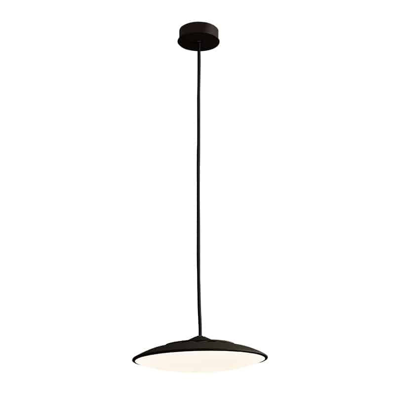 Mantra Slim Lámpara de techo colgante LED 16W 4000K negro — ref. 8107 (2)