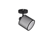 Foco Trio Burton LED negro mate 2700K 12,5cm 811400132