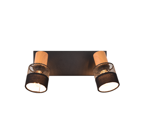 Foco Trio Nandini LED negro mate 2700K 38,5cm 811700232