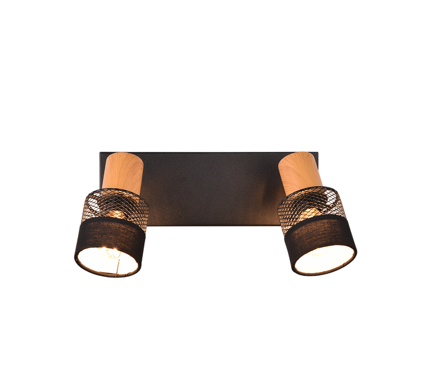 Foco Trio Nandini LED negro mate 2700K 38,5cm 811700232