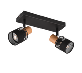 Foco Trio Nandini LED negro mate 2700K 38,5cm 811700232