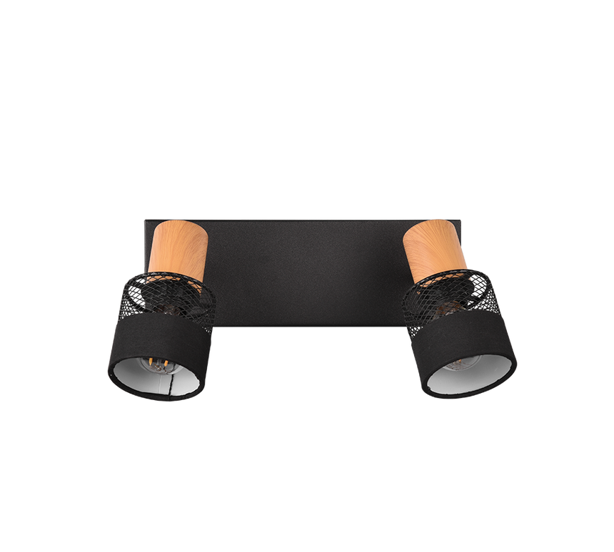 Foco Trio Nandini LED negro mate 2700K 38,5cm 811700232