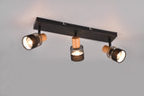 Foco Trio Nandini LED negro mate 2700K 58,5cm 811700332