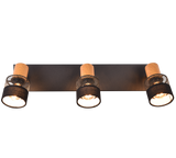 Foco Trio Nandini LED negro mate 2700K 58,5cm 811700332