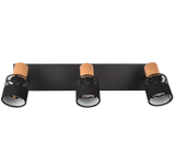 Foco Trio Nandini LED negro mate 2700K 58,5cm 811700332