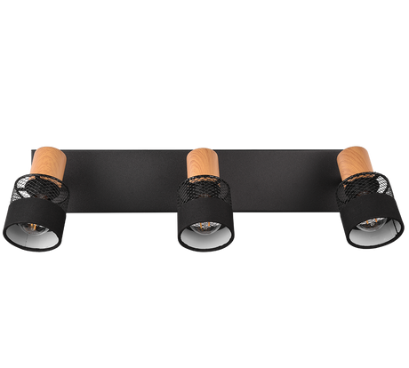 Foco Trio Nandini LED negro mate 2700K 58,5cm 811700332