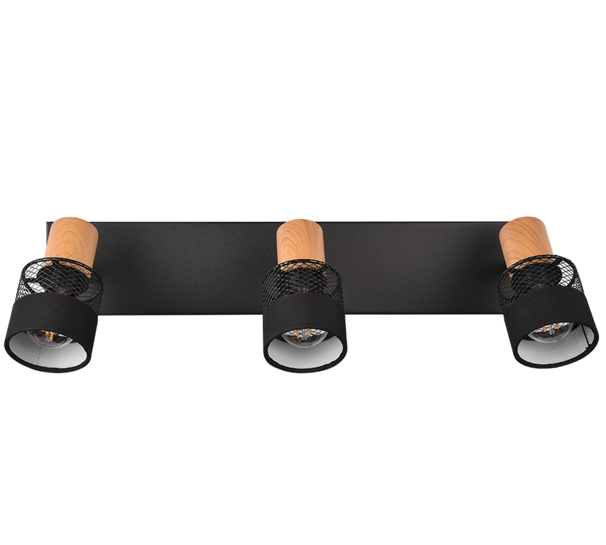 Foco Trio Nandini LED negro mate 2700K 58,5cm 811700332