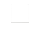 Lámpara de techo colgante LedsC4 Geometric Lineal Surface Slim 2m LED LS7W-00V9AZOS14