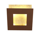Mantra Dalia Aplique LED 24W 3000K marrón, dorado 8121