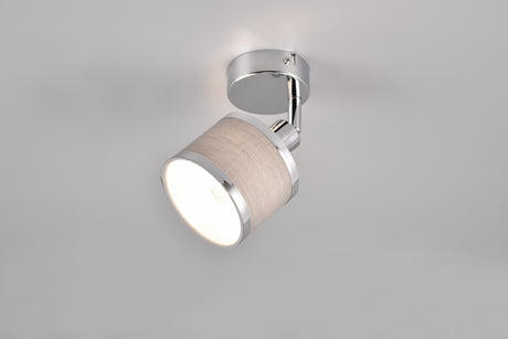 Foco Trio Arosa LED cromo 2700K 10cm 812100106