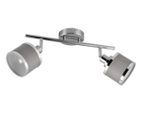 Foco Trio Arosa LED cromo 2700K 52,5cm 812100206
