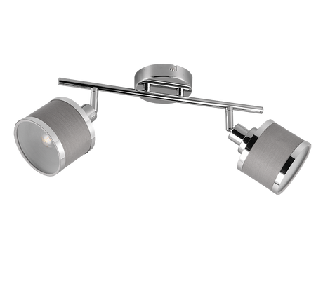 Foco Trio Arosa LED cromo 2700K 52,5cm 812100206