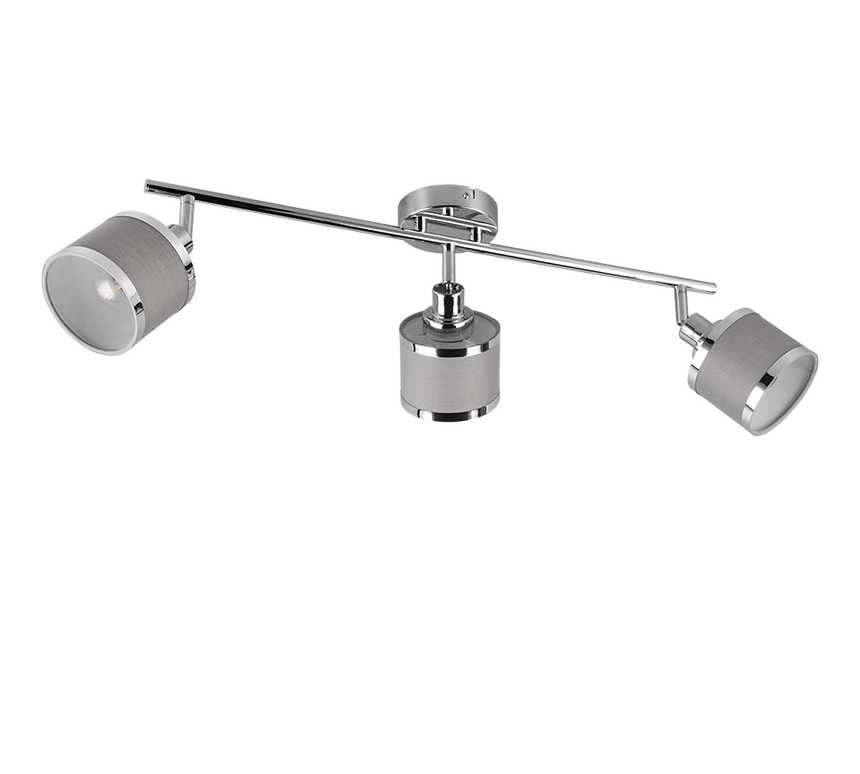 Foco Trio Arosa LED cromo 2700K 80,5cm 812100306