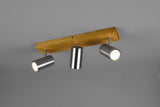 Trio Marley Matte Nickel Metal Spotlight 812400307