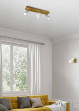 Trio Marley Foco de metal estera blanca 812400331
