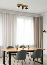 Trio Marley Foco de metal estera negra 812400332