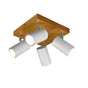 Foco Trio Marley 4 luces blanco mate 812400431