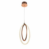 Schuller Ocellis 814263 Lámpara de techo colgante LED oro rosa