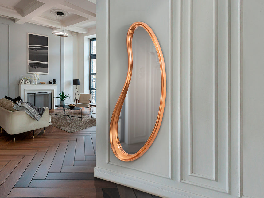 Schuller Brigitte Irregular Curved Mirror Rose Gold 815598