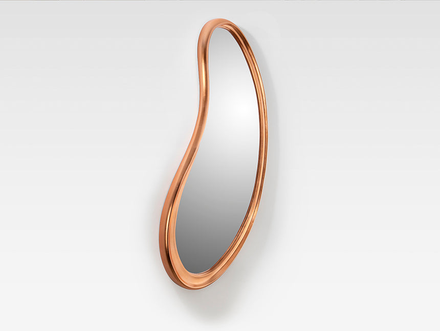 Schuller Brigitte Irregular Curved Mirror Rose Gold 815598