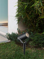 Mantra Quebec Piqueta exterior GU10 IP65 negro 8155 - en ambiente