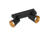 Foco Trio Sharp LED negro mate 3000K Ø8cm 817100232