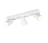 Regleta de focos Sharp Trio blanco, dorado 3 luces GU10 817100331