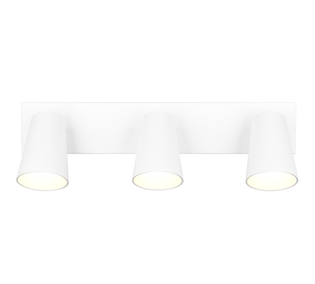 Regleta de focos Sharp Trio blanco, dorado 3 luces GU10 817100331