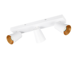 Regleta de focos Sharp Trio blanco, dorado 3 luces GU10 817100331