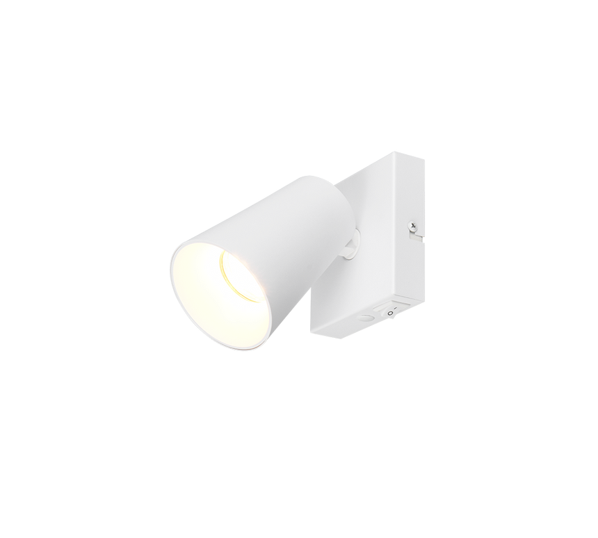 Foco Trio Sharp LED blanco mate 3000K Ø8cm 817170131