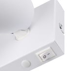 Foco Trio Sharp LED blanco mate 3000K Ø8cm 817170131
