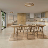 Mantra Kilimanjaro Ceiling Plafón LED 36W Dimable beige 8194