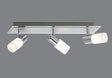 Foco Trio Clapton LED cromo 3000K regulable 50cm 821410305