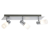 Foco Trio Clapton LED cromo 3000K regulable 50cm 8