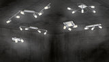 Foco Trio Clapton LED cromo 3000K regulable 96,5cm 821410405