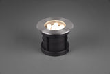 Trio Belaja Outdoor floor recessed LED matte nickel steel 821660207