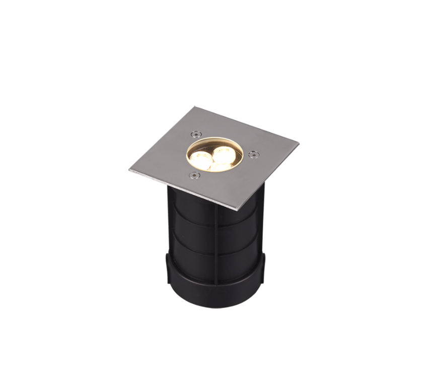 Trio Belaja Outdoor floor recessed LED matt nickel steel 821669107