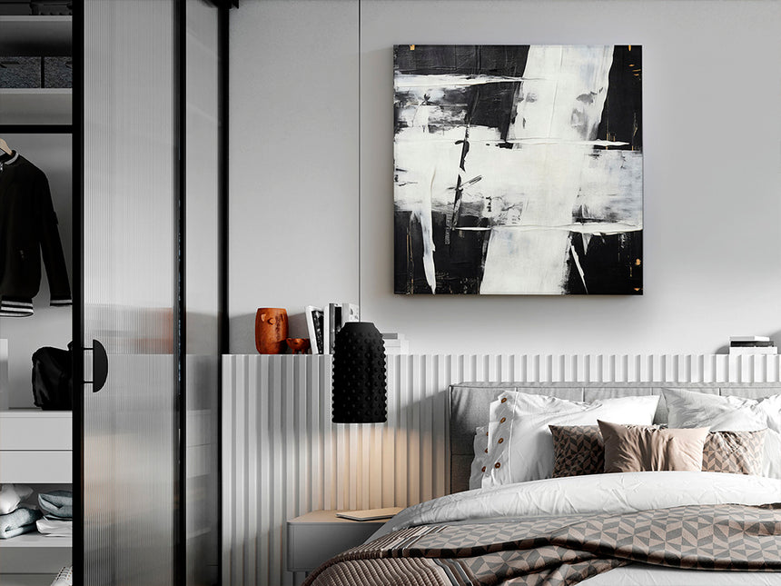 Schuller ACTOS II Cuadro pintura acrílico 90x90 823166
